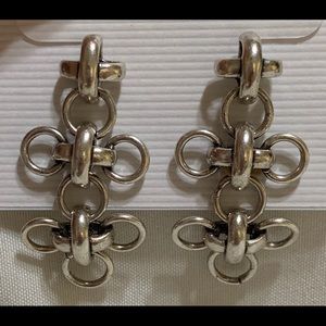 Giles & Brother Loop Crossed Earrings